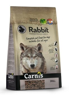 Carnis Rabbit small geperste brokken 4 kg