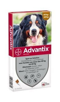 Advantix spot on 600 40-60 kg 4 pip