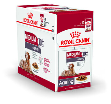 Royal Canin SHN Medium Ageing 10+ Wet 10x140gr