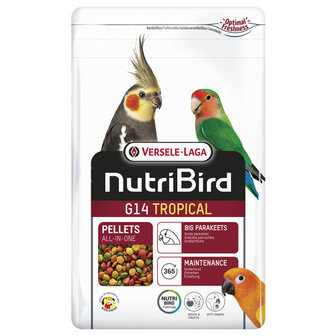 Versele-Laga Nutribird G14 Tropical grote parkiet 1 kg