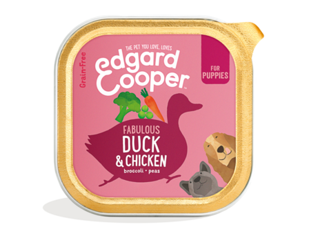 Edgard Cooper Eend &amp; kip puppy 150gr