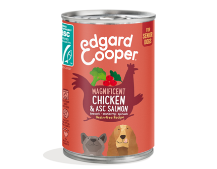 Edgard Cooper Kip &amp; ASC-Zalm senior 400gr