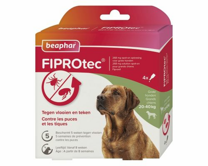  Beaphar fiprotec Spot-On hond 20-40 kg 4 pipet