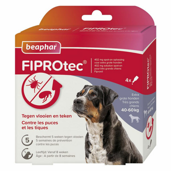 Beaphar Fiprotec Spot-On hond 40-60 kg 3 pipet