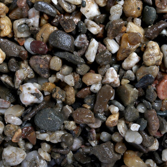 Aquarium dark coarse 3-6mm 10kg