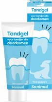 Sanimal puppy tandgel voor tandjes die doorkomen 50 gr