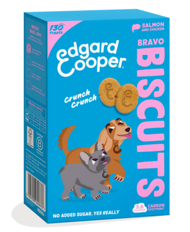 Edgard Cooper Biscuits Zalm en Kip 400gr