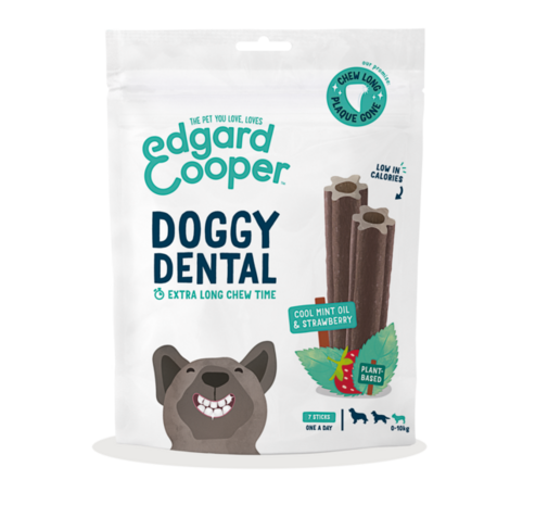 Edgard Cooper Dental stick Munt & Aardbei large